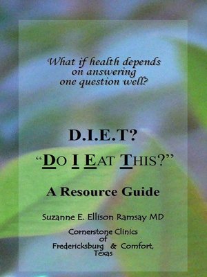 cover image of D.I.E.T.? Do I Eat This?